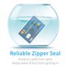 AMAZON Set de Tarjetas de Certificado Vertical Transparente Sellado Impermeable de Venta Caliente Tarjeta de Pecho Tarjeta de Trabajo Juego de Tarjetas de PVC Protección de Certificados