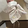 Goma para el pelo con lazo floral rosa estilo coreano para mujer 2026 Nuevo Modelo Diadema de alta gama Cuerda para el pelo de alta elasticidad Accesorio para el pelo