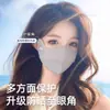 Mascarilla de Protección Solar para Mujeres con Buen Aspecto, Nuevo Modelo Verano 2026, Mascarilla Facial Completa Anti-UV, Protector Solar Transpirable de Seda de Hielo, Estilo Delgado