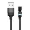 Cabo de carregamento magnético rotativo de 540 graus adequado para cabo de carregamento tipo C Android, fio curvo para jogos móveis, produtos de modelo privado