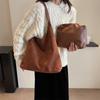 Bolso de pana suave retro para pan para mujer 2026 Nuevo popular de primavera Bolso de hombro de gran capacidad Bolso tipo cubo de moda