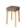 Banco Nórdico Pequeño Silla de Tela Tecnológica para el Hogar Almacenamiento para Sala de Estar Apilable Sencillo Madera Maciza Taburete Cuadrado para Vestidor