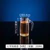 Tetera de Acrílico para PC de Agua Fría Olla para Bebidas de Restaurante Olla para Jugos Olla para Cerveza Dispensador de Vino de Plástico Resistente a Altas Temperaturas