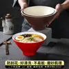 Louça de Melamina Xiangyuan Tigela Grande para Uso Comercial - Tigela de Macarrão com Carne, Tigela Picante para Hot Pot e Ramen, Tigela de Sopa, Tigela de Macarrão de Arroz