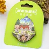 [Henan] Estilo Marea Nacional Palitos de Helado de Madera de Luoyang Grutas de Longmen Decoración de Atracción Magnética Hogar Regalo Cultural y Creativo Punto Escénico