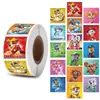 Pegatinas de Paw Patrol Recompensas para Niños Lindas Pegatinas de Paw Patrol Pegatinas Selladoras de Animales Perro Pegatinas Redondas