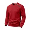 Sudadera Deportiva Cálida de Forro Polar Pesado Color Sólido Holgada Casual Cuello Redondo Cremallera Diagonal Otoño/Invierno Transfronteriza 2026 Venta al por Mayor para Hombres