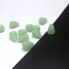 Colgante con hebilla de seguridad de imitación de jade, hebilla de seguridad de cristal, colgante con hebilla de seguridad de jade blanco, suministro para puesto, regalo para exhibición en templo