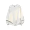 Nova Camiseta Minimalista de Manga Longa Outono 2026 para Homens e Mulheres Casais Casual Gola Redonda Solta Camada Base Top Cor Lisa