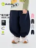 Ropa Infantil Dudu Pantalones para Niños Otoño Pantalones Curvos para Niños Pantalones Deportivos para Niñas Otoño Nuevo Estilo Pantalones de Chándal para Bebé Modernos