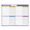 Pizarra magnética mensual transfronteriza, pegatina para nevera, bloc de notas de calendario borrable, impermeable, disponible en varios tamaños y personalizable