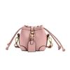 Bolso Litchi Shumai, elegante bolso cruzado para niña, diseño de nicho coreano, bolso de hombro para niña, pequeño bolso colgante para bebé.