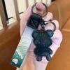 Chaveiro de Urso Camaleão Colorido Criativo Corrente Pingente Desenho Animado Boneco Personalidade Bolsa Pequeno Presente para Homens e Mulheres