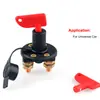 Interruptor de desligamento de bateria para modificação de carro, botão de desligamento de energia para todo o carro, interruptor de alta corrente, item popular de comércio exterior