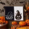 Toalla de Mano con Patrón de Waffle de Calabaza de Halloween Transfronteriza Toalla de Limpieza para Cocina Baño Regalo Festivo