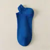 Calcetines para Hombre, Calcetas de Barco, Malla Transpirable Absorbente de Sudor para Deportes de Primavera y Verano, Calcetines Finos de Algodón, Calcetines Blancos de Corte Bajo para Mujer