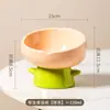 Tigela para Gato, Tigela de Cerâmica para Ração de Gato, Tigela para Cachorro, Tigela de Comida, Tigela de Arroz para Gato, Tigela de Água com Diâmetro Grande, Tigela com Borda Inclinada, Tigela Anti-Derrubamento Suprimentos para Pets