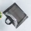 Bolsas de Plástico Lisas para Compras del Fabricante, Bolsas Horizontales para Ropa, Bolsas de Empaque para Compras con Impresión de Logo, Disponibles en Varios Colores
