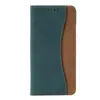 Funda de Cuero para Teléfono Móvil Adecuada para Zte Nubia Neo5 Pro, Funda de Teléfono con Textura Similar a la Piel, Colores Contrastantes, Fuerte Protección Magnética y Soporte