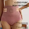 807# Calcinhas Femininas de Cintura Alta Sem Costura Triângulo Abdominal Levanta Bumbum Modeladora Corporal Tamanho Grande
