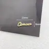Novedad Venta Caliente Letra Inglesa Aleación Accesorios Retro M Fondo Plano Parche Hecho a Mano Accesorios para el Cabello Pinza Pinza Material para Funda de Teléfono