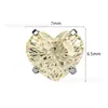 Binkes Serie Fresca de Verano Amarilla Zirconia Brillante Aleación de Titanio Joyería Cabeza de Repuesto para Aretes de Lóbulo, Piercings de Labio y Piercings de Nariz