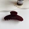 Estilo coreano de lujo ligero Pinza de garra ovalada de alta calidad Pinza para el cabello de acetato Tamaño grande Pinza de tiburón Pinza para el cabello Recogido de cabello Estampado de leopardo Accesorios para el cabello para mujer