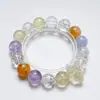 Pulsera Hecha a Mano de Cristal Natural Cuarzo Limón Nianle Qingshan para Mujer, Nuevo Estilo Versátil, Mejora la tez Clara, Venta al por Mayor