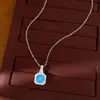 Collar con colgante redondo de circón con incrustaciones de diamantes y encaje, cadena para la clavícula minimalista, joyería de nicho de alta gama para mujer, los más vendidos en Corea y Japón