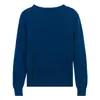 Primera línea listo para usar capa base suéter rojo mujer estilo otoño e invierno talla grande ropa de mujer top cuello redondo tejido capa base mujer