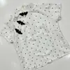 Novo top estilo chinês modificado cheongsam para mulheres, verão, preto e branco, bolinhas pequenas, gola alta, carcela diagonal com fecho de botão, camisa de manga curta que afina