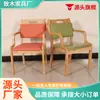 Sillas Amigables para Personas Mayores, Instituciones de Residencias de Ancianos Comunitarias, Mesas y Sillas de Comedor para Personas Mayores, Mobiliario Amigable para Personas Mayores, Sillas Amigables para Personas Mayores de Madera de Caucho para Residencias de Ancianos