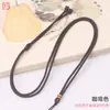 Cordón para Lanyard de Joyería de Oro de Alta Gama DIY Brújula de Ocho Tesoros Hebilla de Paz de Oro Cordón para Collar Venta al por Mayor Cordón con Colgante de Nuevo Estilo Chino