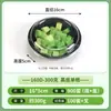 Caja Desechable para Fruta Transparente con Tapa Caja de Embalaje de Plástico Caja para Llevar Caja Gruesa con Compartimentos Caja para Fruta Cortada y Ensalada