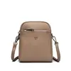 Bolso Pequeño de Piel Suave para Mujer, Billetera para Monedas de Teléfono Móvil, Nuevo Estilo 2026, Bolso Versátil Casual para Mamá, Bolso de Hombro de Tres Capas, Bolso Cruzado, Moderno