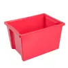 Cesta de Ayuda Didáctica para Jardín de Infancia Cesta de Almacenamiento de Plástico Multicolor Familiar Caja Organizadora de Bloques de Construcción Caja de Almacenamiento Apilable Caja de Almacenamiento de Juguetes