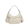 Bolso de mujer de gran capacidad para comercio exterior, nueva moda 2026 versátil elegante bolso de mamá, bolso de hombro y bandolera de cuero genuino con múltiples compartimentos