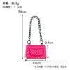Marca Grande Bolsita Pequeña BJD Tela Pequeña Bolsa de Bolsita Estilo Llavero Muñeca Accesorios para Muñecas Bolso de Hombro Colgante