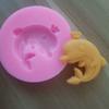 Cozinha DIY gadget Dolphin princesa fondant bolo molde bolo molde pastelaria assar aparelho