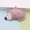 Colgante Llavero Erizo de Cuero PU de Moda Transfronterizo, Accesorio Decorativo Creativo para Bolsos y Mochilas, Venta al por Mayor desde Fabricante