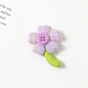 Accesorios Florales Frescos Estilo Japonés y Coreano Pinzas para el Cabello Zapatos Sombreros Ropa Bolsas DIY Estrella de Cinco Puntas Muñeca de Cereza Accesorios de Ropa