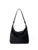 Estilo Coreano Nuevo Casual Diseño de Nicho Tela de Nylon Suave Estilo Perezoso Bolso Tote Bolso de Hombro Cruzado de Textura Suave