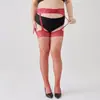 Meias-Calças Renda Telada Plus Size com Design Sexy Vazado, Color Block, Estilo Transfronteiriço, Meias Longas de Tubo Peça Única para Mulheres Curvilíneas