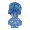 Estrellas de mar con conchas hechas a mano para manualidades, estilo mediterráneo, piezas de madera, colgantes para decoración del hogar, ropa para niños, accesorios para suéteres, botones de madera