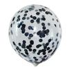 Globo de Lentejuelas Empujar y Barrer Código Regalo Pequeño Decoración Festiva de Boda Globo de Confesión Globo de Látex Transparente con Confeti