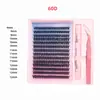 Traje de Pestañas Postizas DIY de Agrupación Única Perezosa Autoinjerto Espesador de Cabello Segmentado de Gran Capacidad TEMU Transfronterizo Europeo y Americano