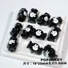 Cadena para Teléfono Móvil de Conejo con Cuentas de Caramelo Cadena Colorida para Teléfono Móvil Macarrón Lindo Joyería Hecha a Mano con Goteo de Aceite Accesorios Colgantes