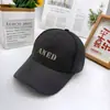 Chapéu de Inverno para Homens, Boné de Baseball de Aba Larga do Papai, Letras Bordadas Estilo Coreano, Boné de Baseball Quente com Bico de Pato para Meia-Idade e Idosos