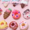 Juguete de Comida Simulada Donut Helado Arte de Uñas Joyería Decoración de Uñas de Resina Accesorios Pequeños Lindo DIY Pegamento de Crema
