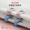 Suporte para Colcha Sem Agulha Cama Lençóis de Cama Clipe Capa de Colcha Doméstica Antideslizante Segurança Clipe Fixo Fivela Fivela Fixa Sem Costura
